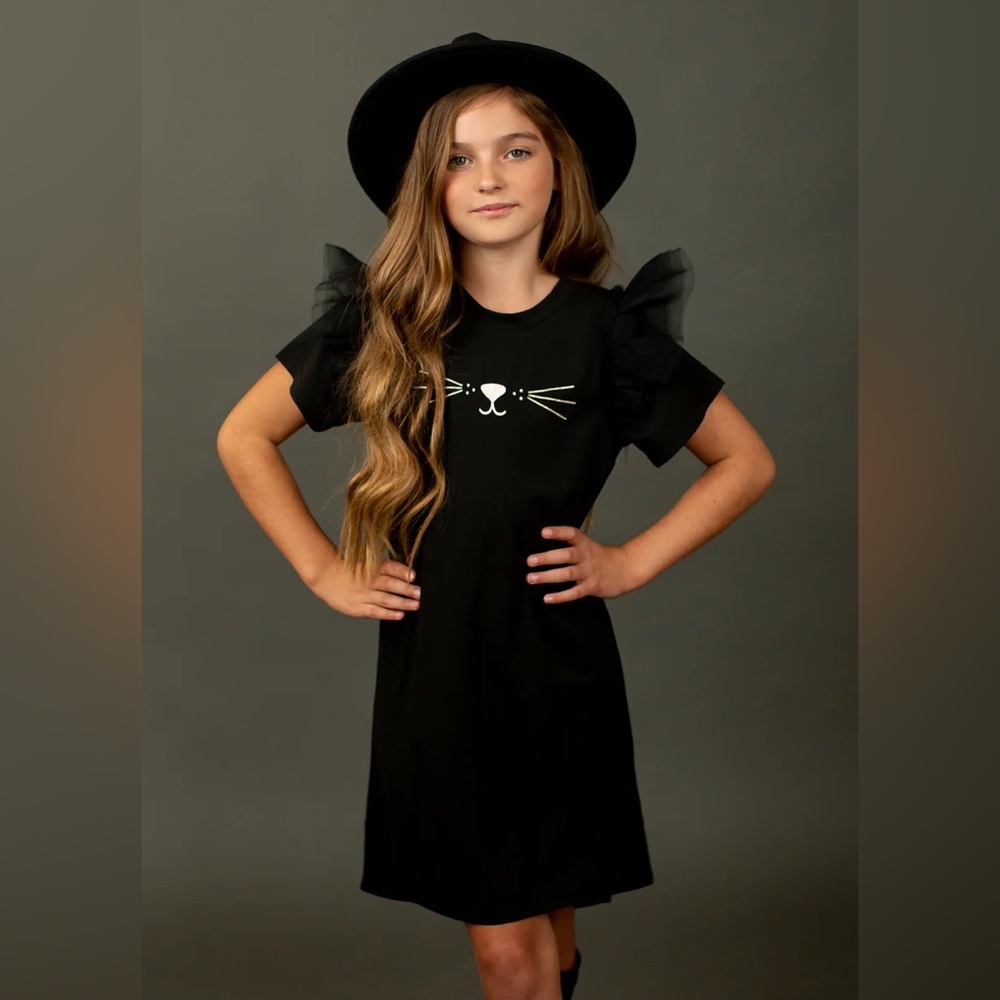 Joyfolie Mia Joy Peyton Dress in Black